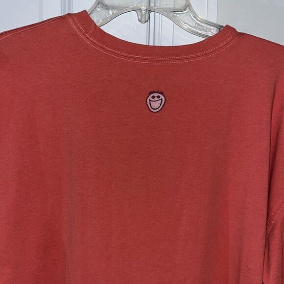 Vintage Jake & Rocket Dog sleeping under the stars Life is Good Acid wash shirt - Picture 5 of 5